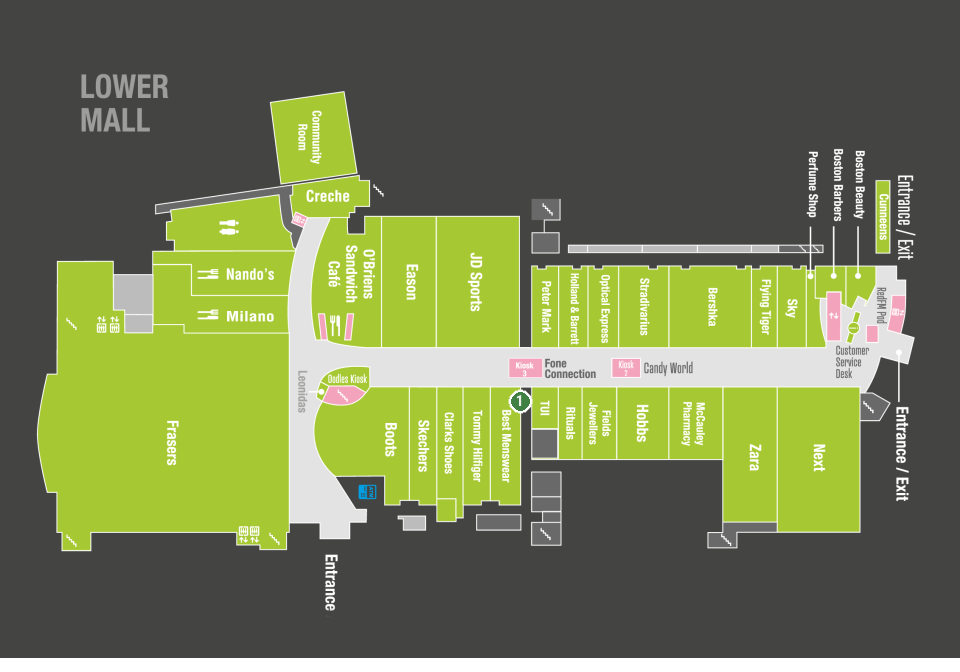 Mahon Point SC Floor 1