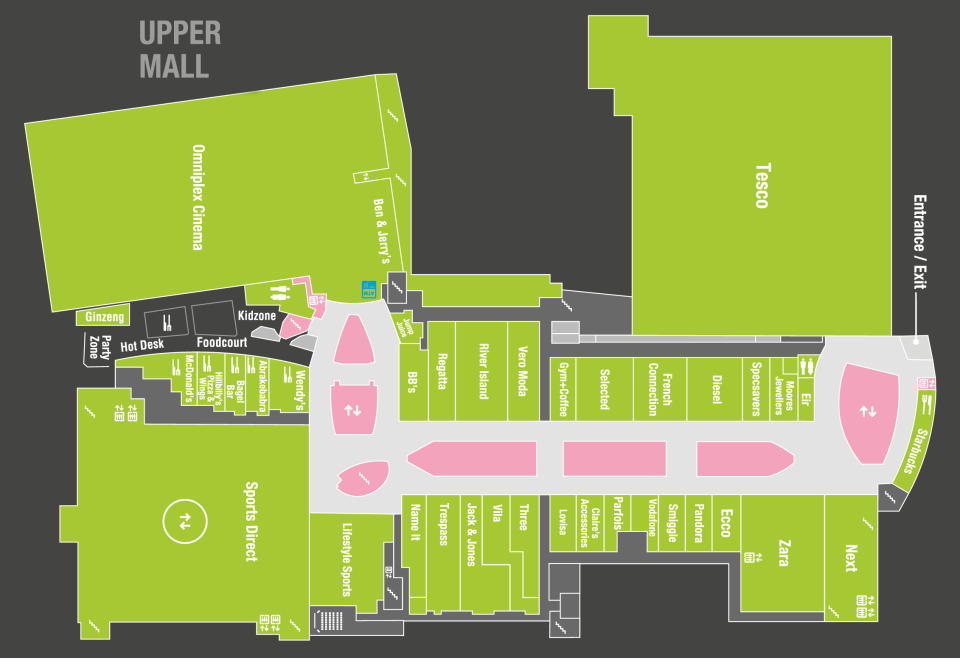 Mahon Point SC Upper Mall